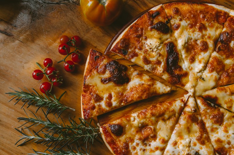 Cheesy Woodfired Pizza